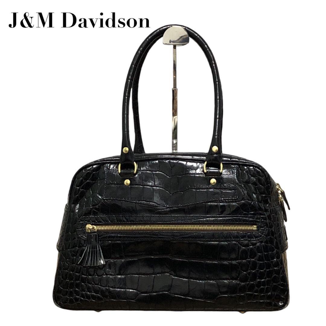 J&M DAVIDSON クロコ型押し ヴィヴィ ショルダーバッグ ミニ