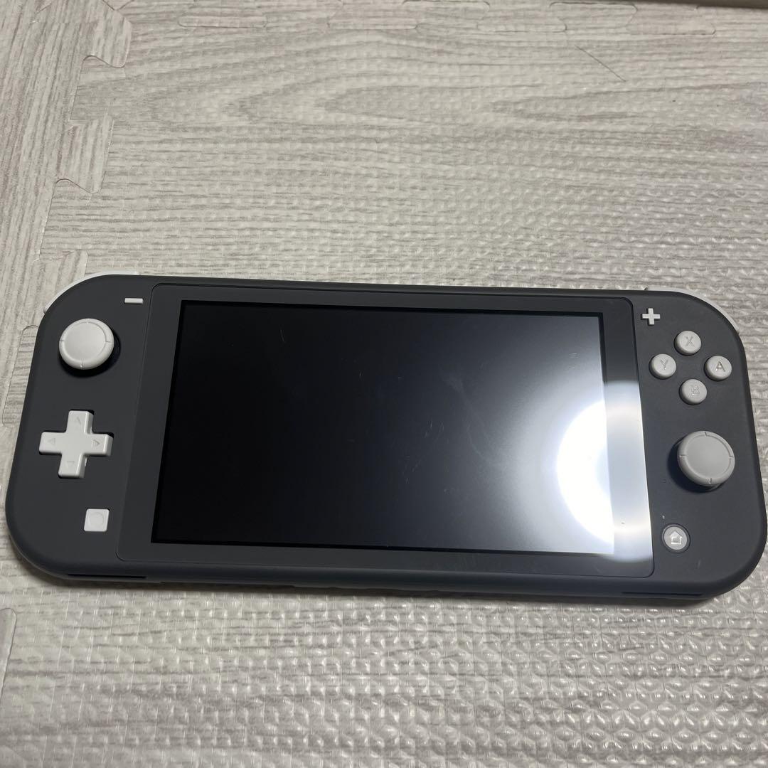 Nintendo Switch Lite グレー 本体 充電器付き