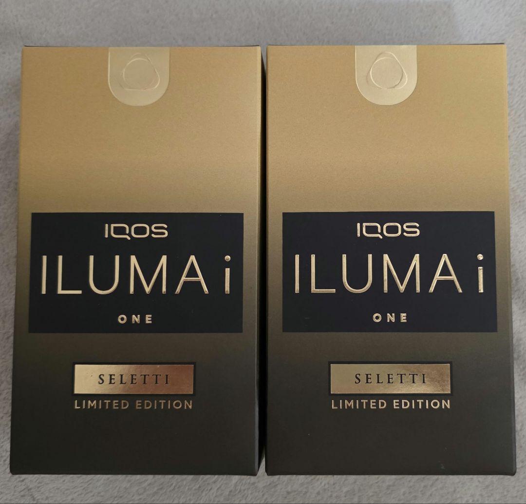 【即日発送】新品未開封 未登録 IQOSイルマi ワン セレッティ 本体 2個