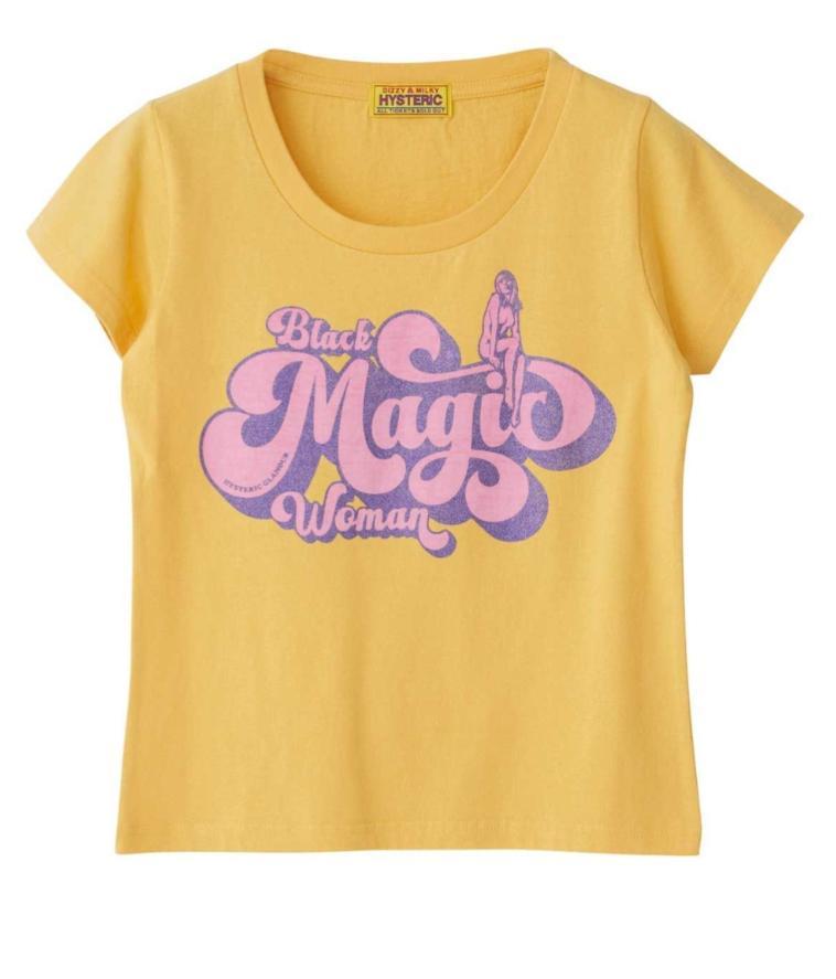 25SS　ヒステリックグラマー　BLACK MAGIC WOMAN チビTシャツ