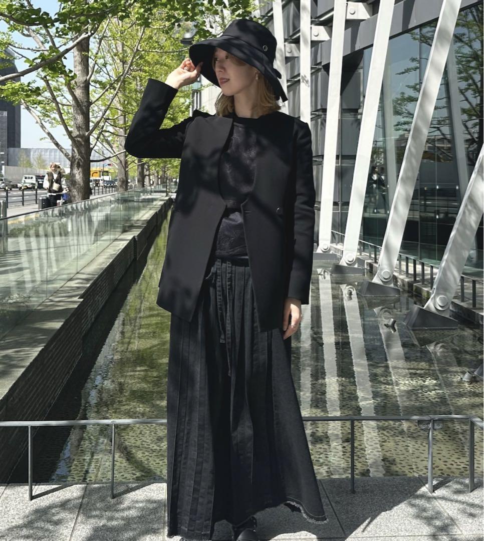 Chapeau d’ O T/シャポードオー　黒 S(56㎝)【新品タグ付き】