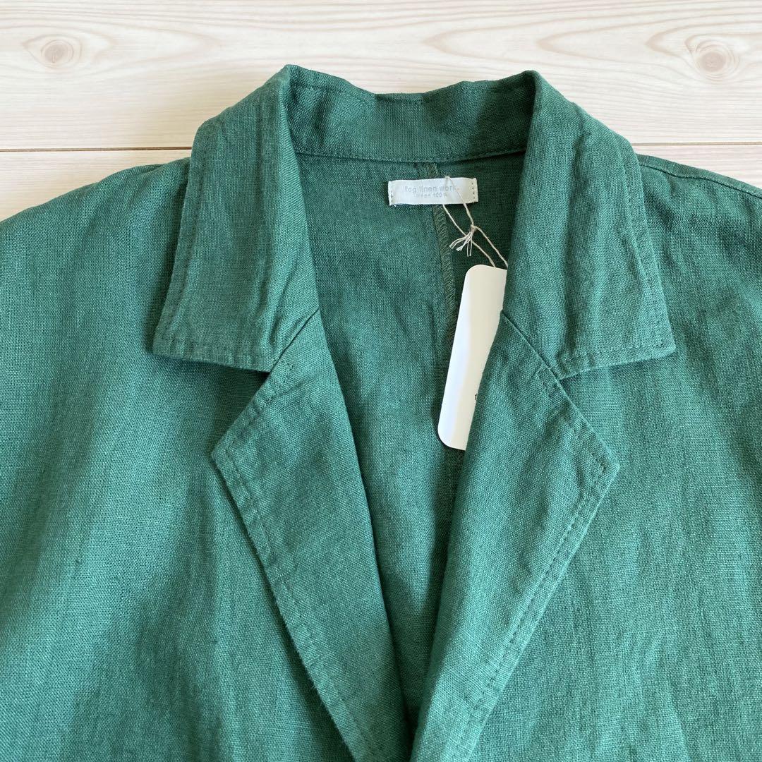 タグ付 2023春夏 fog linen work ヒナ コート ゆったり