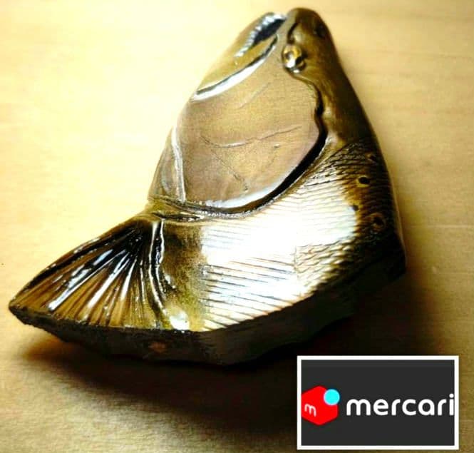 大流行中! wisenhr.com River.Sea トラウトブローチ ウッド製 (鬼