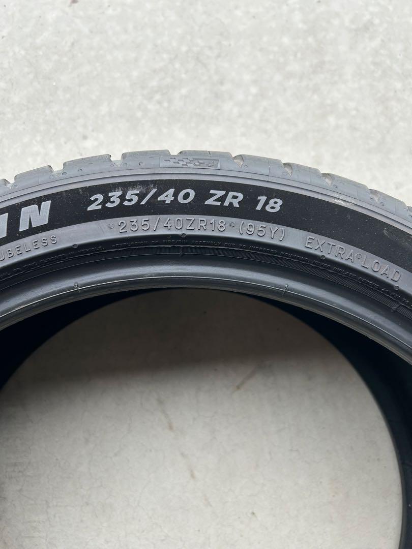 パイロットスポーツ5 235/40ZR18 2本　お試しで　送料込み