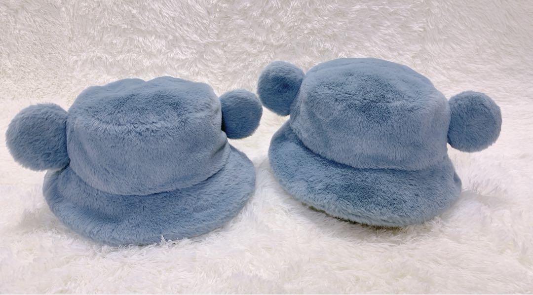 ✨極美品✨ ディズニー バケットハット バケハ もこもこ ✨極美品✨ ディズニー バケットハット バケハ もこもこ