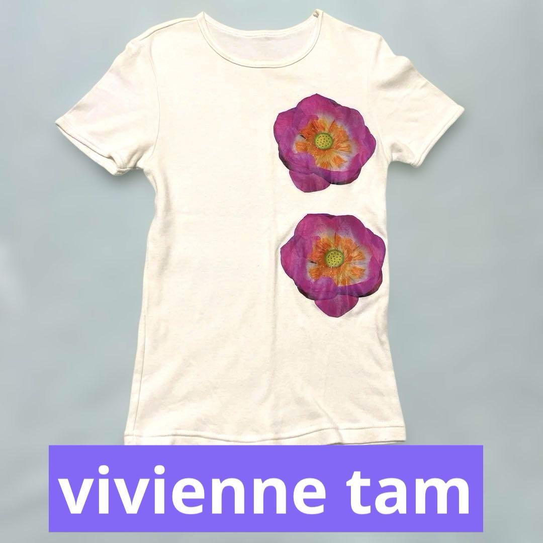 VIVIENNE TAM - VIVIENNE TAM(ヴィヴィアンタム) 七分袖Tシャツ