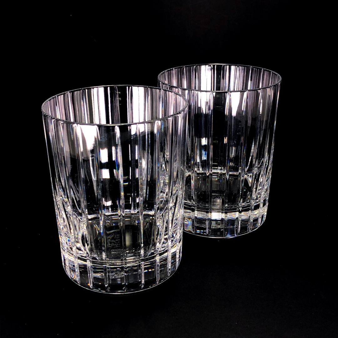 【美品・箱付き】バカラ／ハーモニー ペア タンブラー／BC394