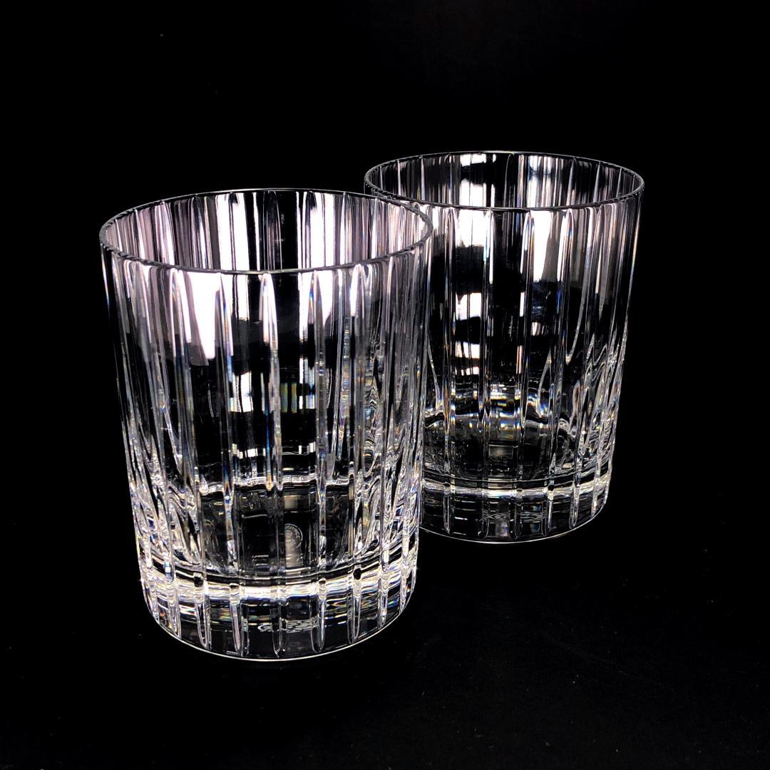 【美品・箱付き】バカラ／ハーモニー ペア タンブラー／BC394