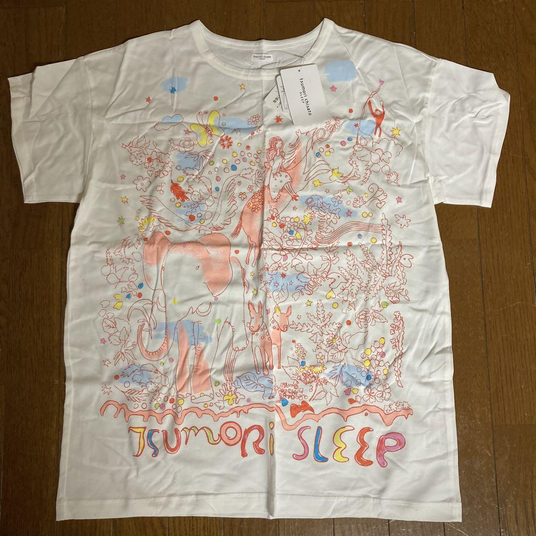 ツモリチサトドロップショルダーTシャツ新品 タグ付き
