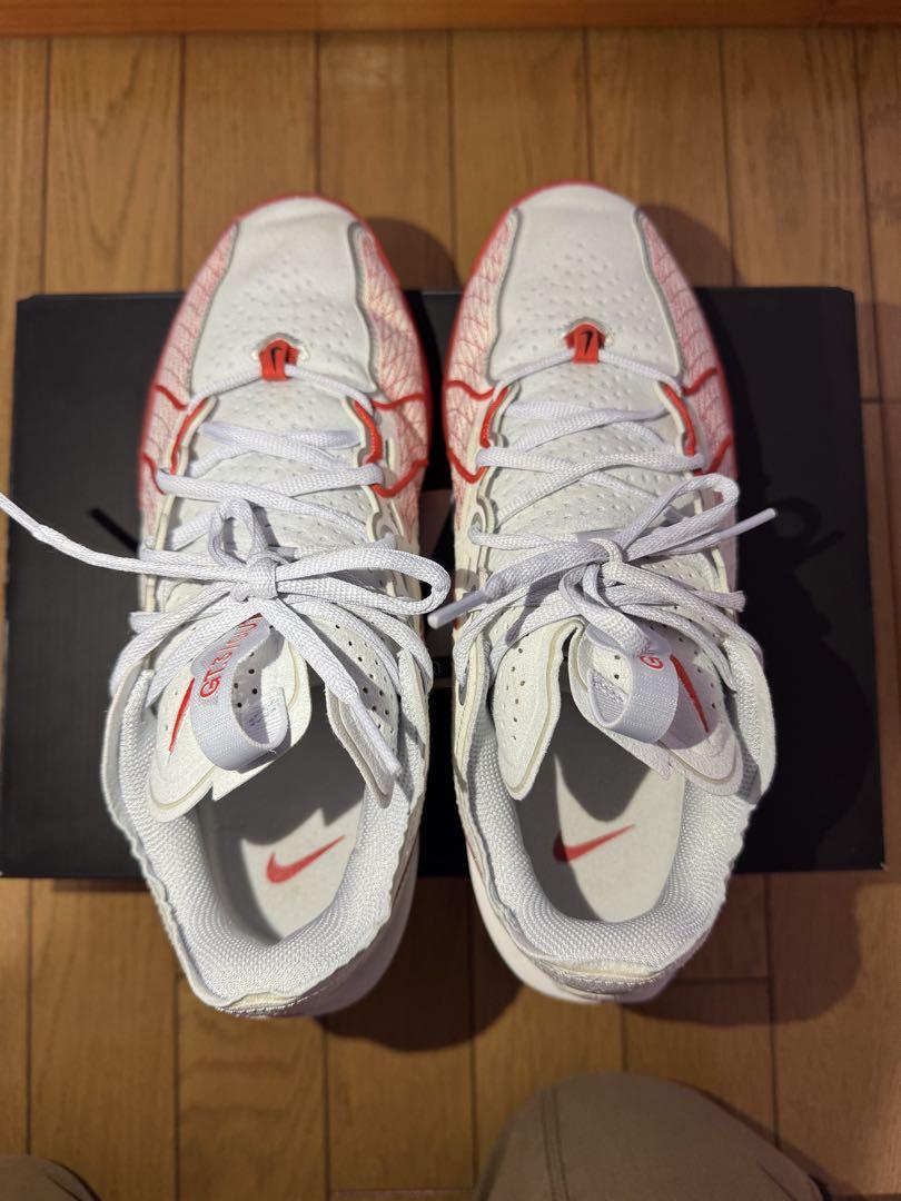 Nike バスケットボールシューズ 26cm ホワイト/レッド
