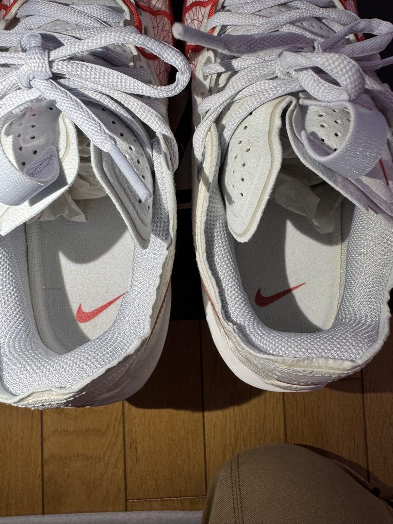 Nike バスケットボールシューズ 26cm ホワイト/レッド