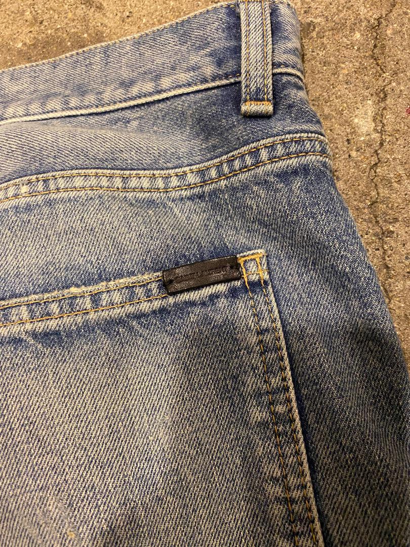 パンツ saint laurent mick denim
