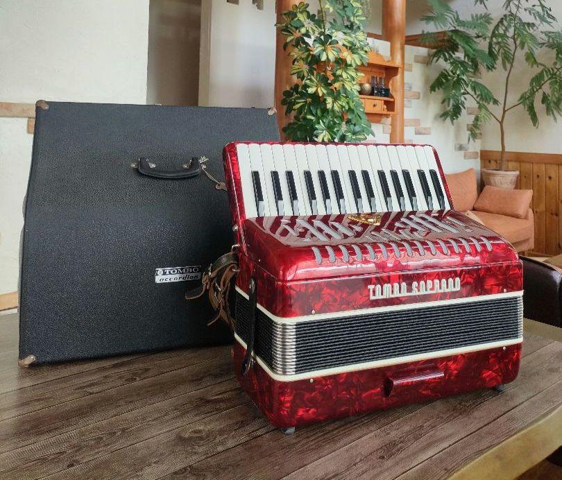 TOMBO SOPRANO トンボ ソプラノ アコーディオン  ケース付 合奏アコーディオン | 株式会社トンボ楽器製作所