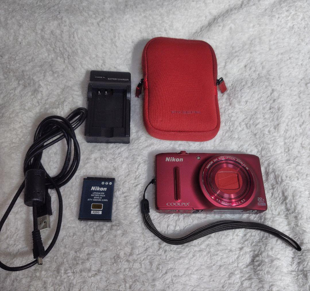美品 Nikon COOLPIX S9500 クールピクス　デジカメ　コンデジ