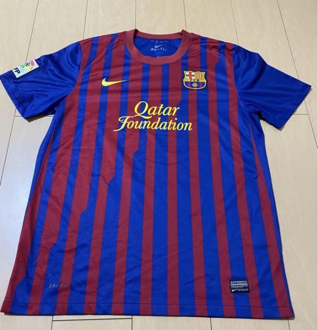 FC Barcelona サッカーシャツ Nike ペップ時代　2011
