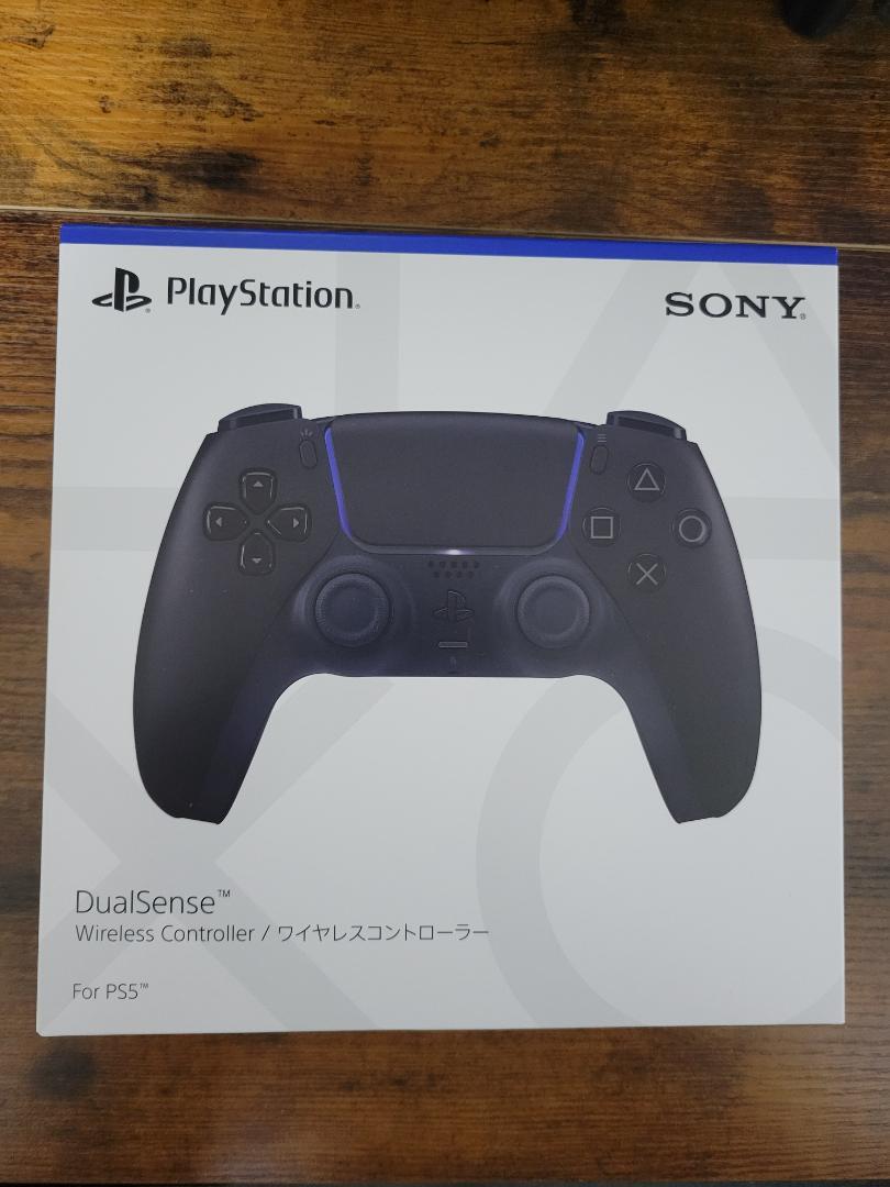 【純正品】DualSense ワイヤレスコントローラー ミッドナイト ブラック