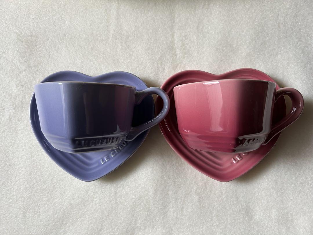 ハートマグ&トレイセット　2つ　新品
