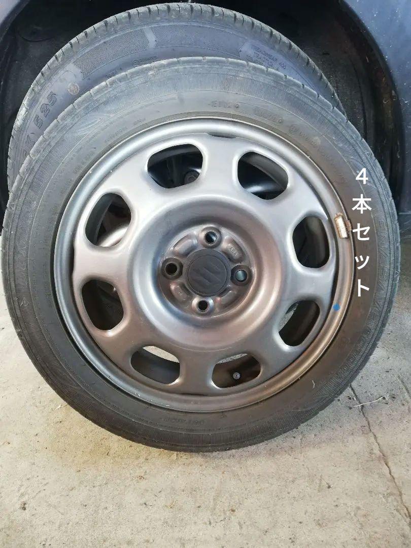 76 DUNLOP EC202 155/65R13 8分目 ノーマル