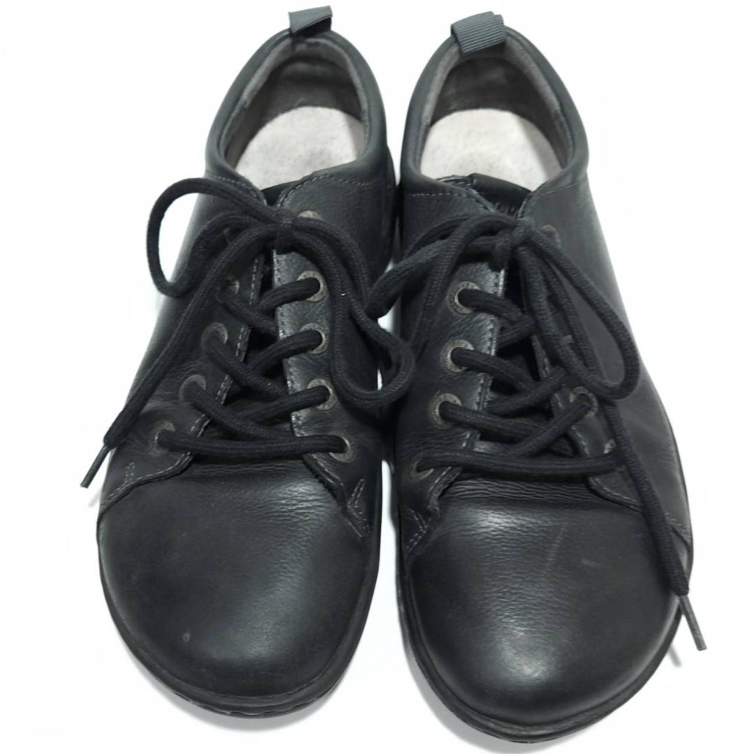 豪華 BIRKENSTOCK ブラック レディース レースアップ レザー アイラ 靴