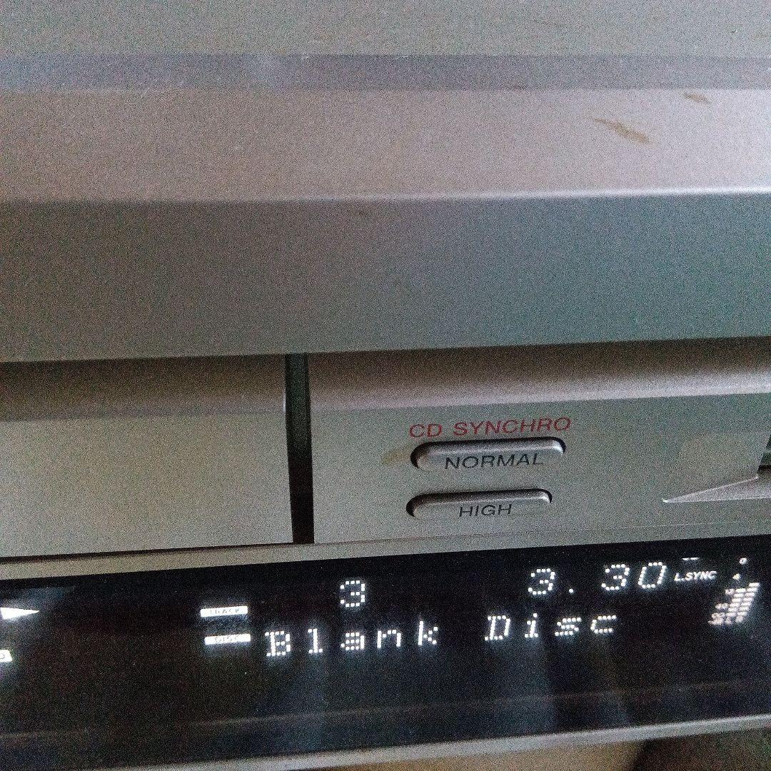 SONY MXD-D400 CD/MDデッキ
