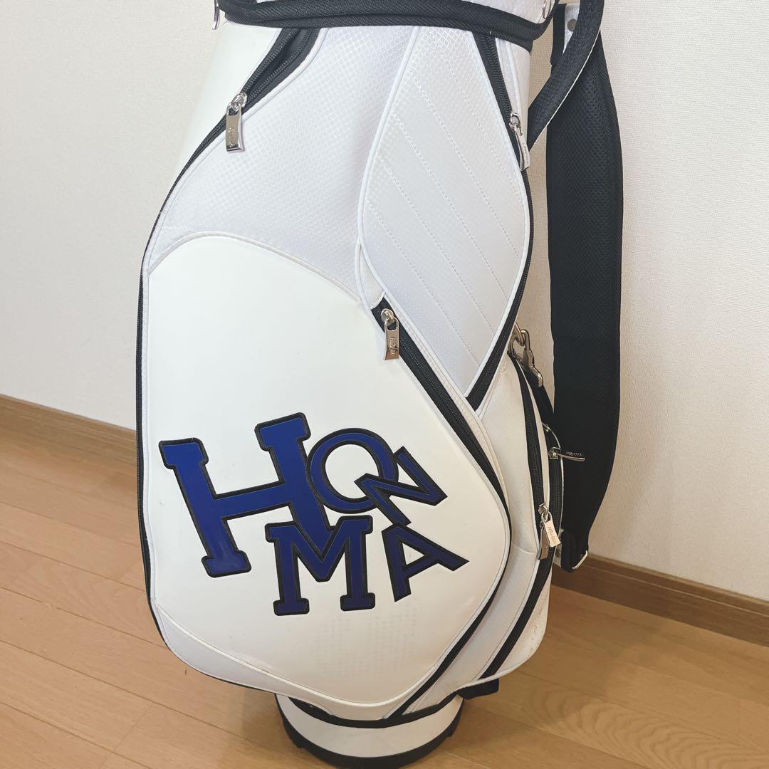 K256 HONMA ホンマゴルフ キャディバッグ ホワイト K256 HONMA ホンマゴルフ キャディバッグ ホワイト - メルカリ