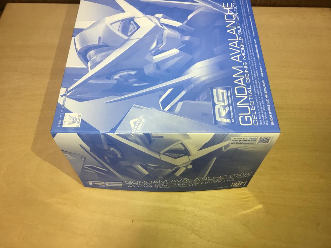 RG　1/144　ガンダムアヴァランチエクシアダッシュ