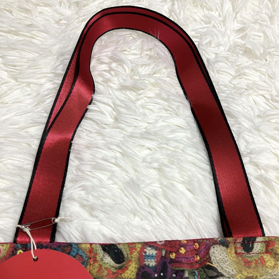 新品タグ付 アルベロベロ ぶたさん 撥水加工 毛糸 手芸プリント