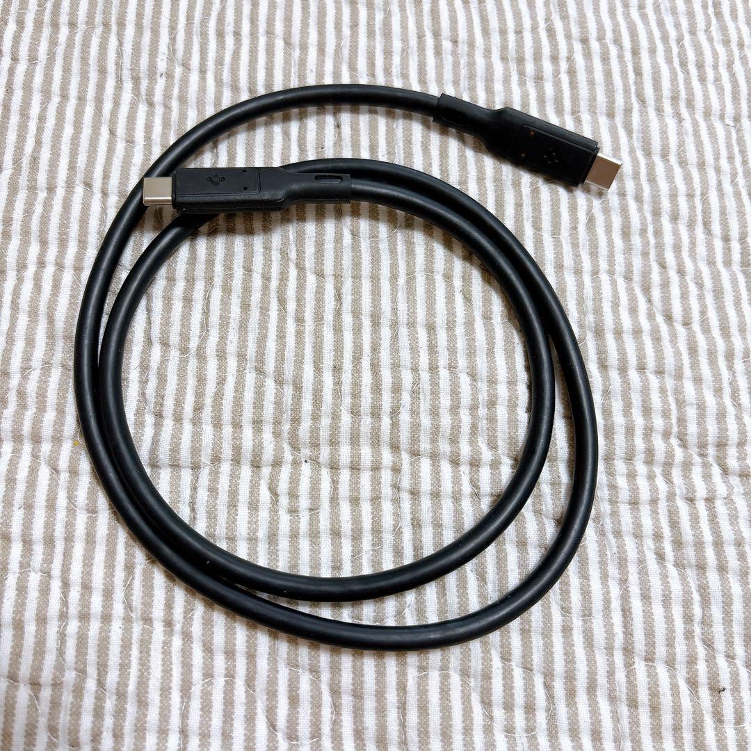 【80cm】 Thunderbolt 4 対応 USB4 ケーブル タイプC