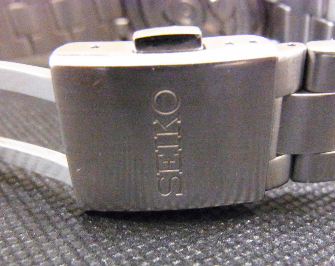 SEIKO セイコー 6R15-00C0 自動巻 腕時計 ブラック文字盤 稼働