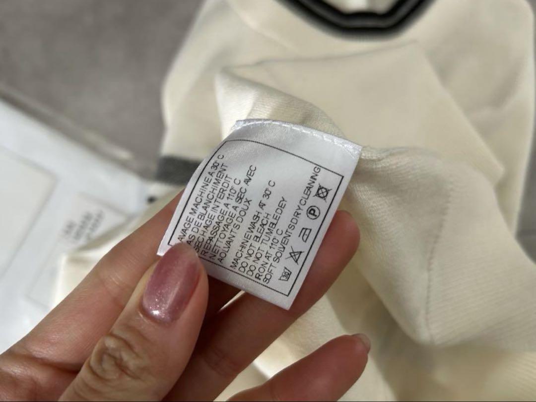 CHANELユニフォーム　半袖ニット