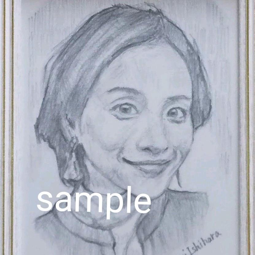 似顔絵 オーダー ￥1,000 鉛筆画