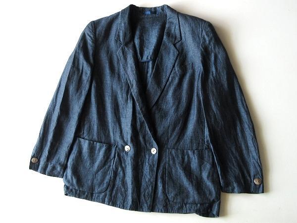 希少 ビンテージ BURBERRYS' SOLBIATI リネンダブルジャケット