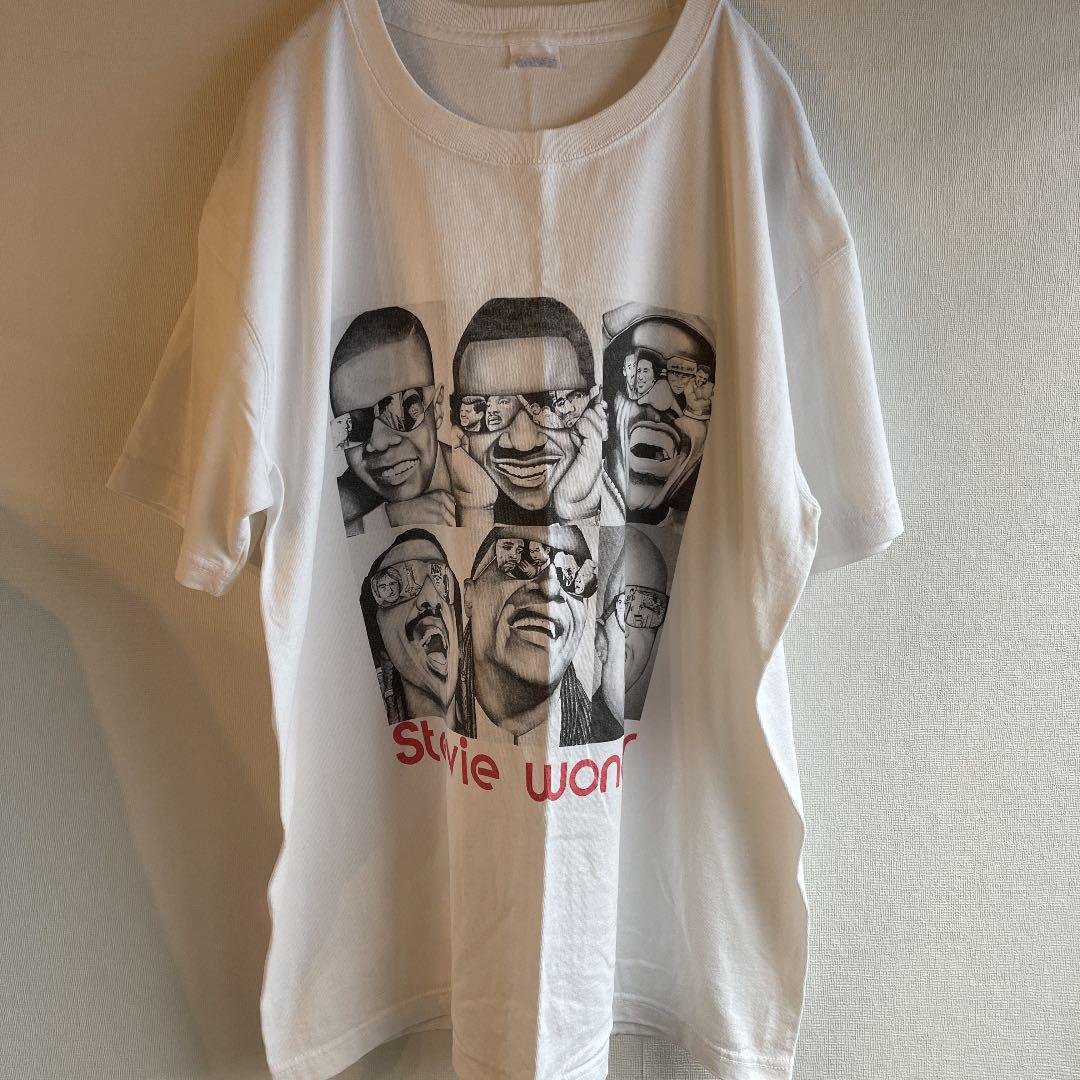 スティービーワンダー Tシャツ (古着) stevie wonder