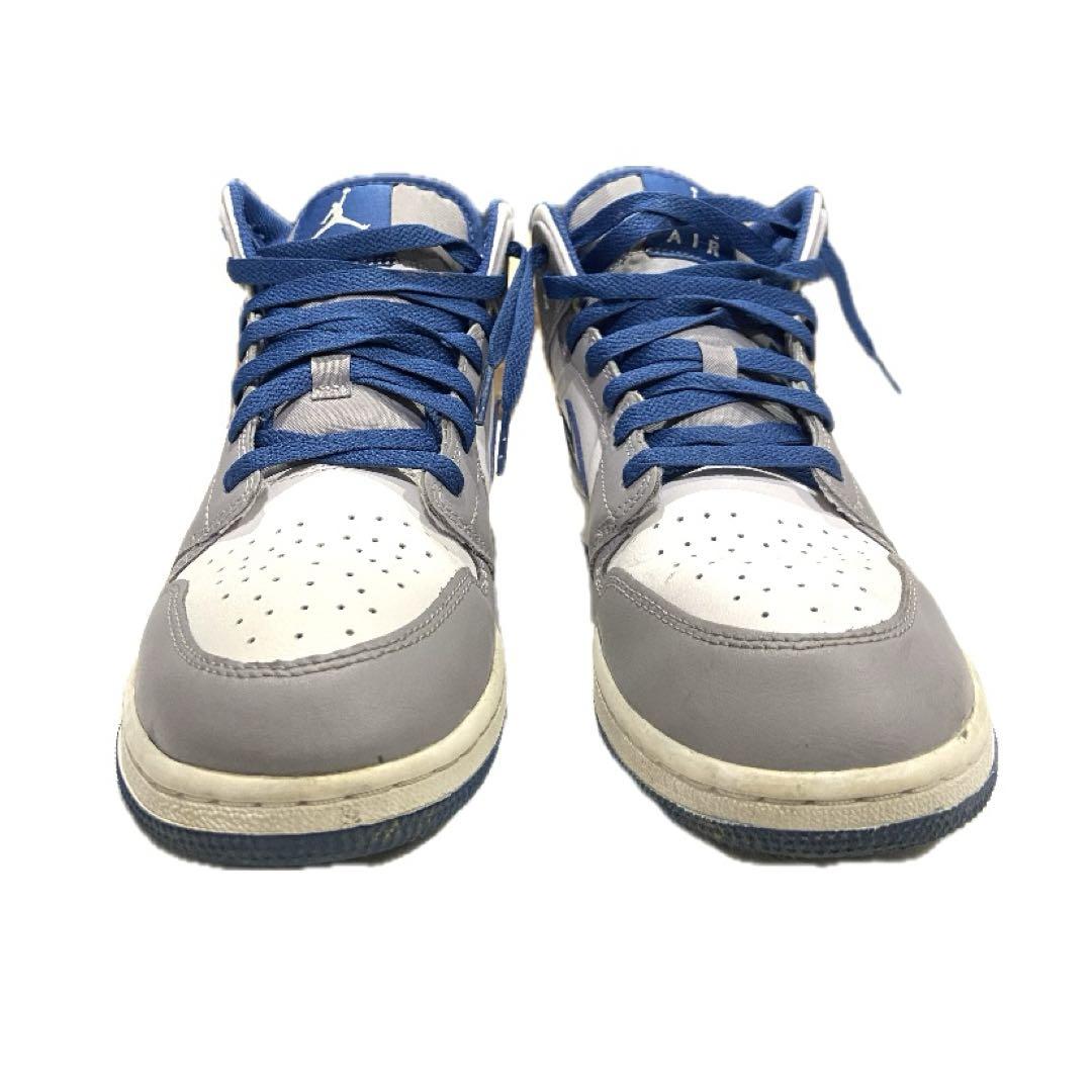Nike Air Jordan 1 Mid True Blue トゥールブルー