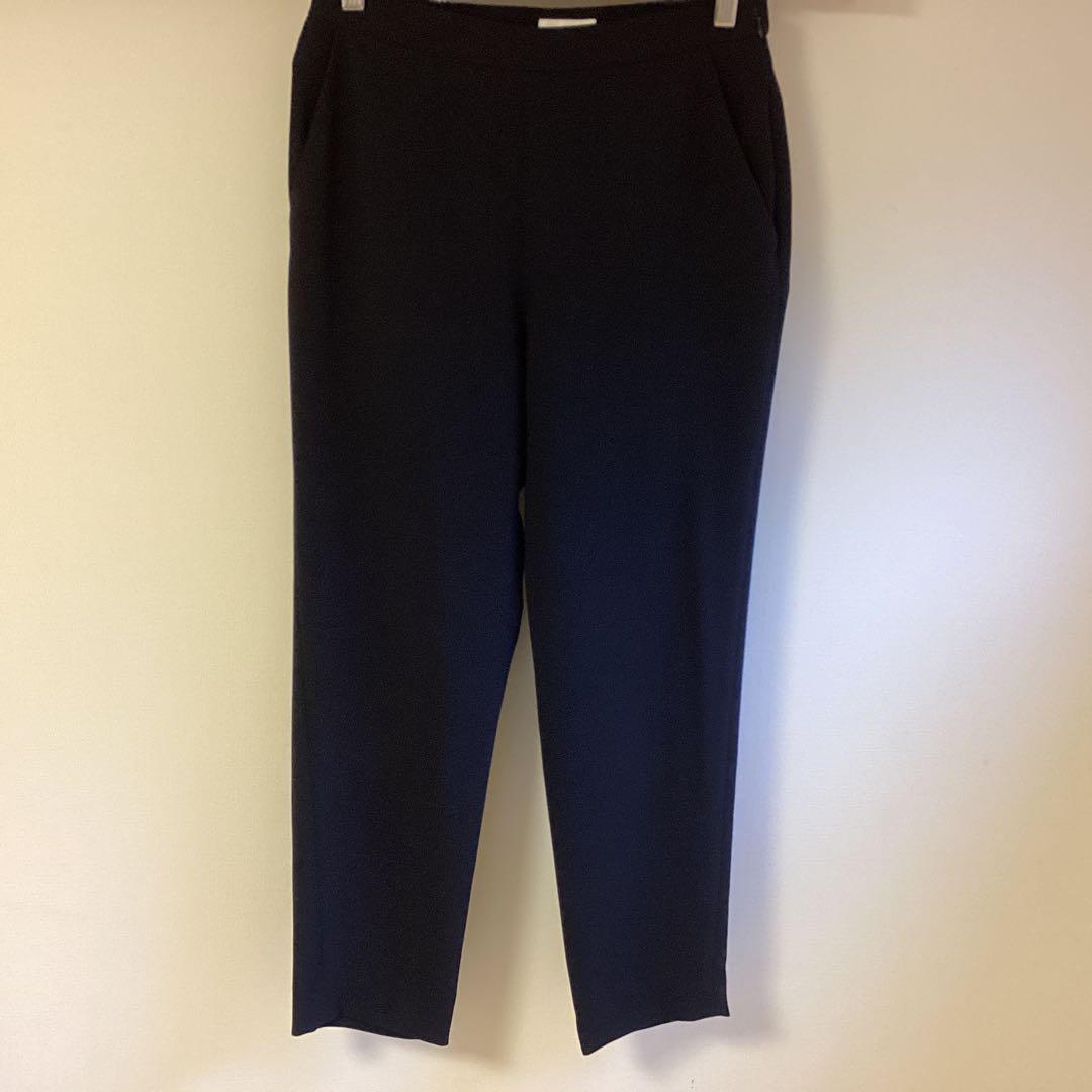 美品　トゥモローランド　Ballsey ノーカラージャケット 38 ネイビー
