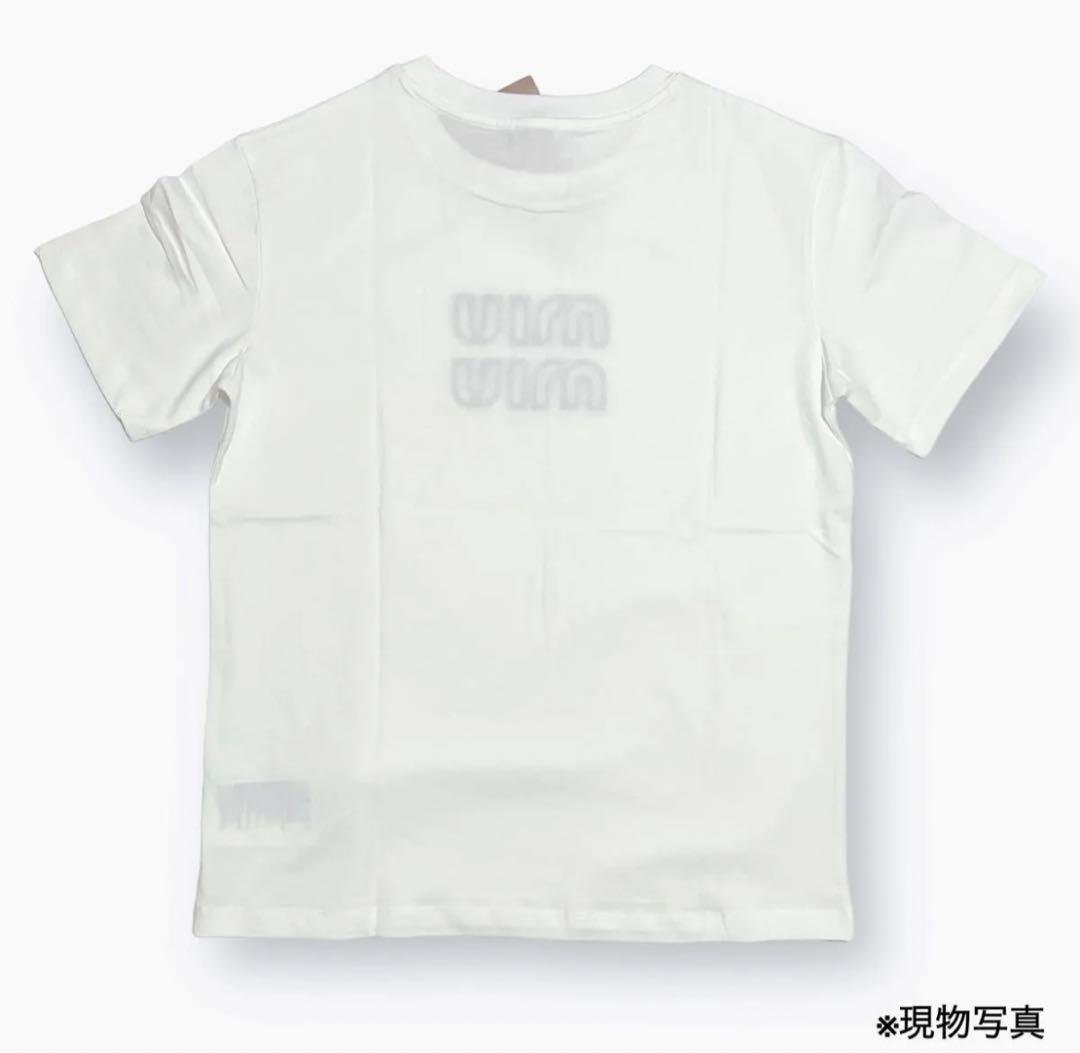 MiuMiu（ミュウミュウ）コットンTシャツ　Mサイズ