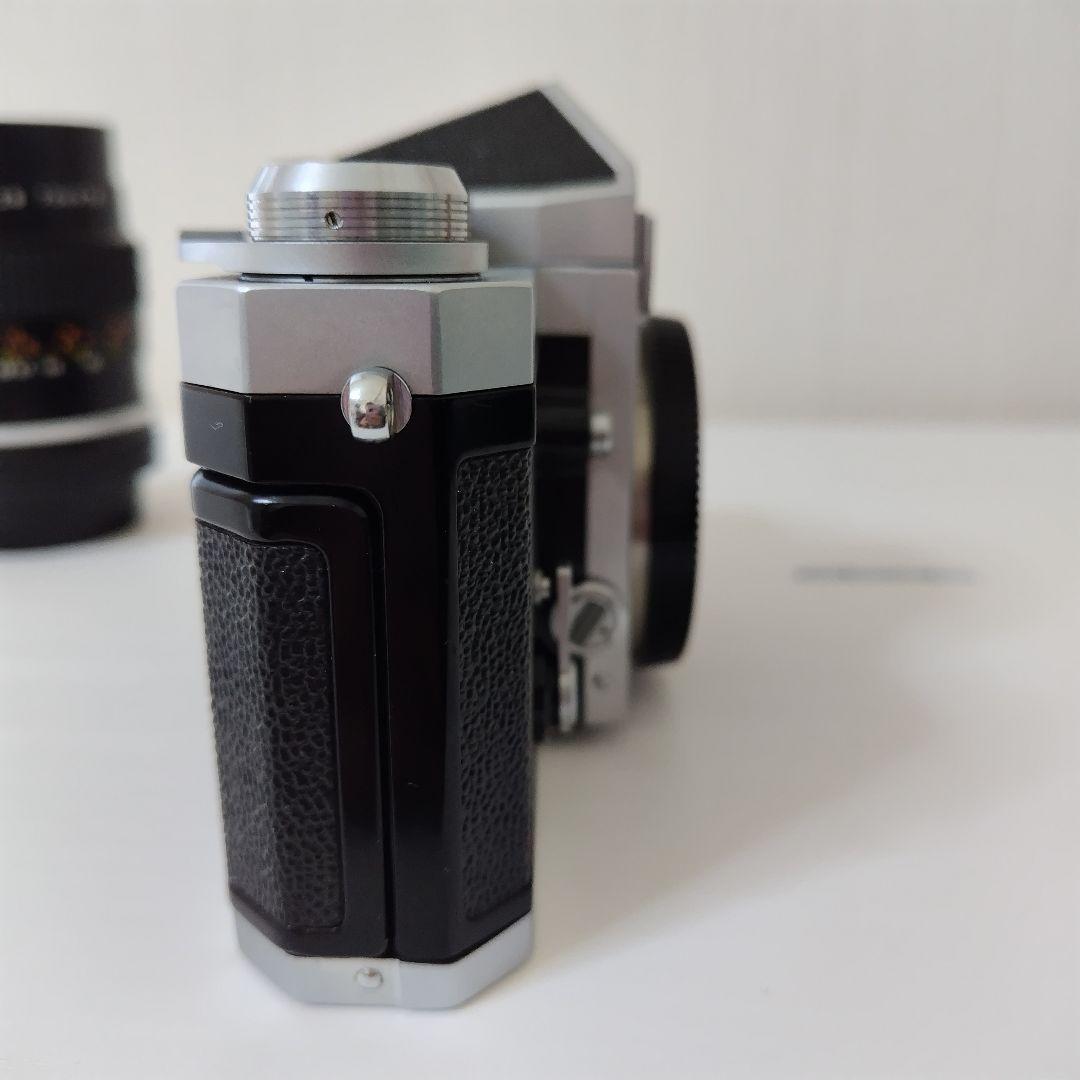 ニコン NIKON F シルバー レンズ付き ジャンク