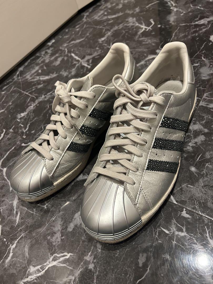 adidas Superstar スニーカー シルバー　27センチ