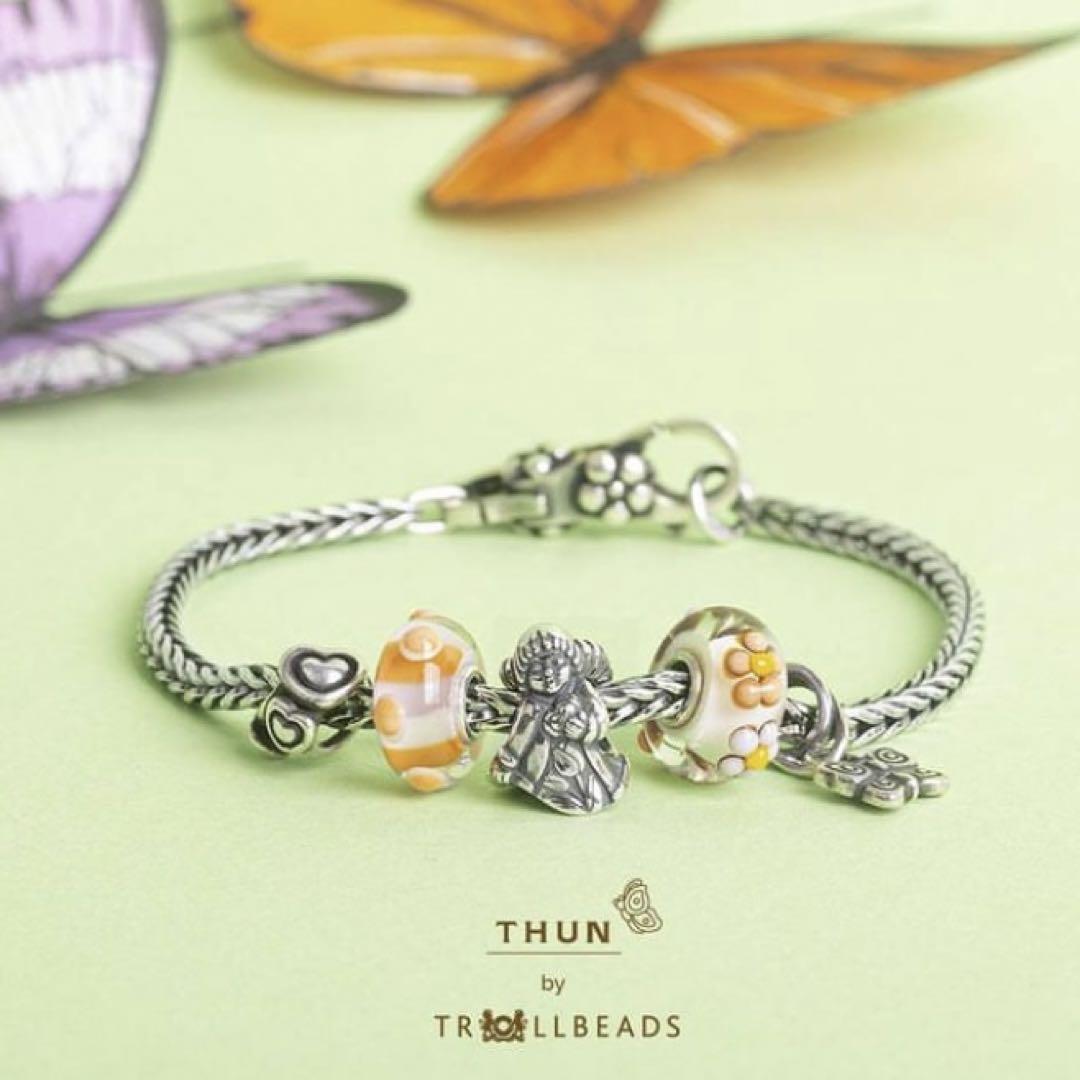 Trollbeads Angel with Tulip THUN イタリア限定 Trollbeads Angel with Tulip THUN イタリア限定 - メルカリ
