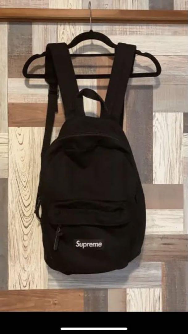 SALE/96%OFF】 Supreme Canvas Backpack Black バックパック asakusa