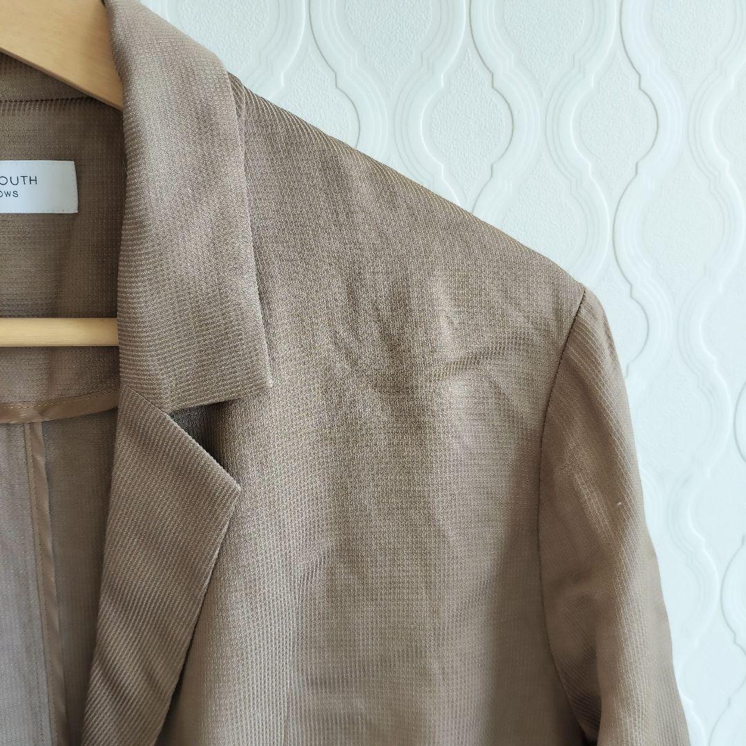 大人気の ✨UNITED ARROWS✨テーラードジャケット【S】麻混 アウター 薄手 ジャケット・アウター