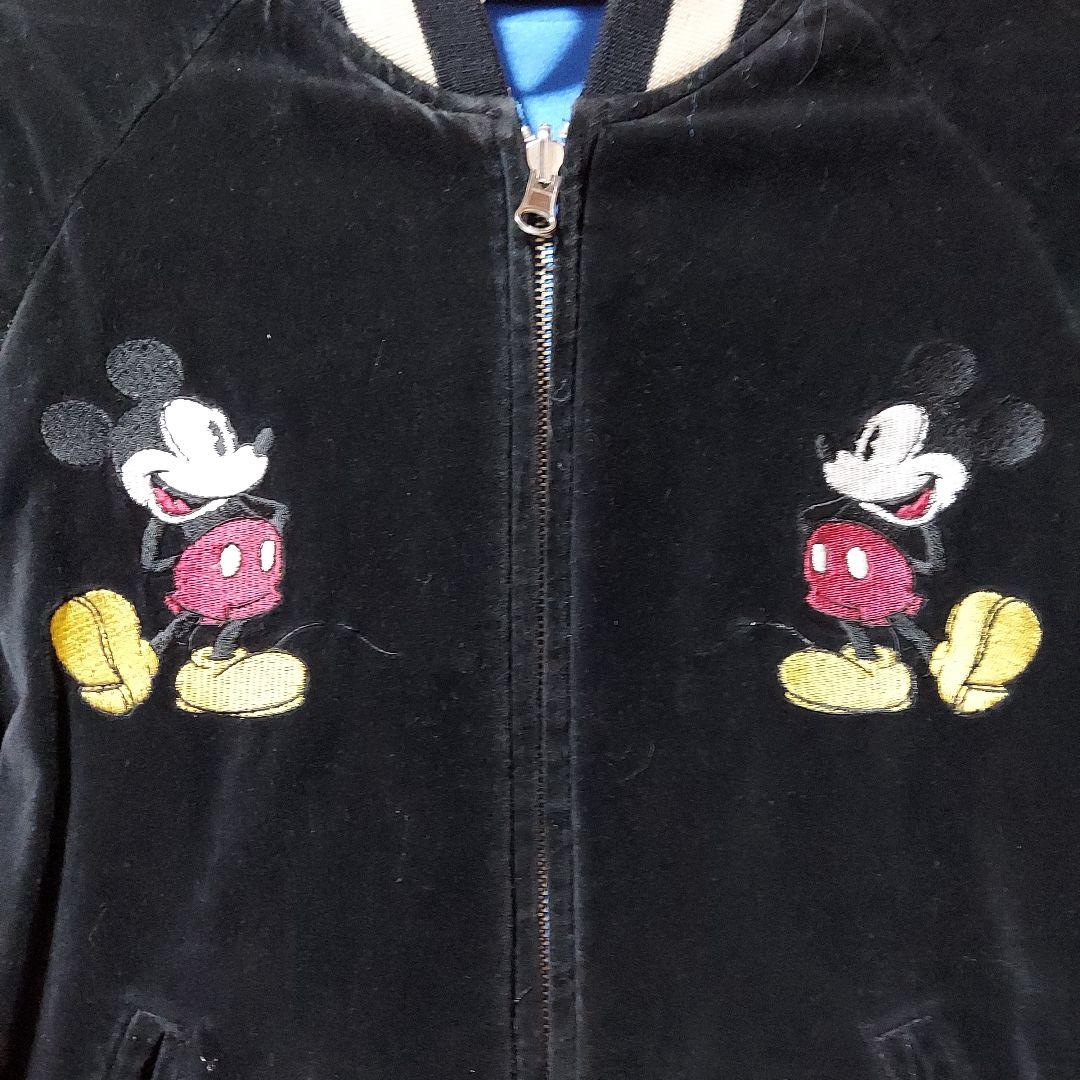 DEATH VALLEY×Disney スカジャン リバーシブル ミッキー刺繍