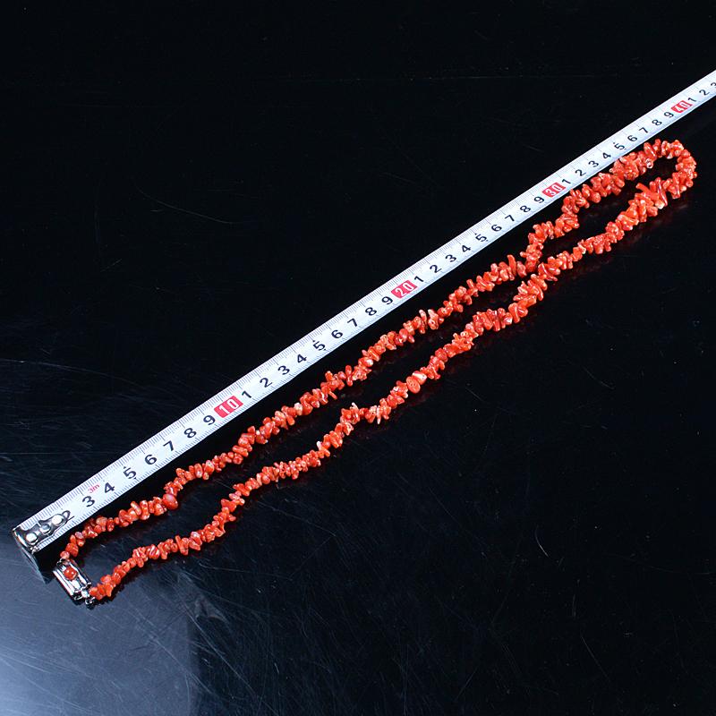 珊瑚 G SILVER刻印金具 1560 TqtYv-m99831279210 サンゴ ネックレス 国産特価