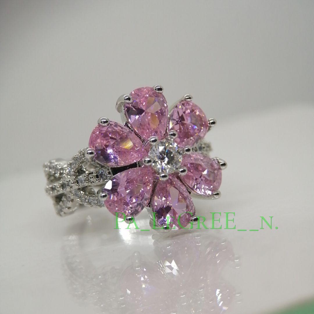 1k指輪レディース結婚指輪 婚約指輪 モアサナイト 人気プラチナ フラワーリング 1k指輪レディース結婚指輪 婚約指輪 モアサナイト 人気プラチナ フラワーリング