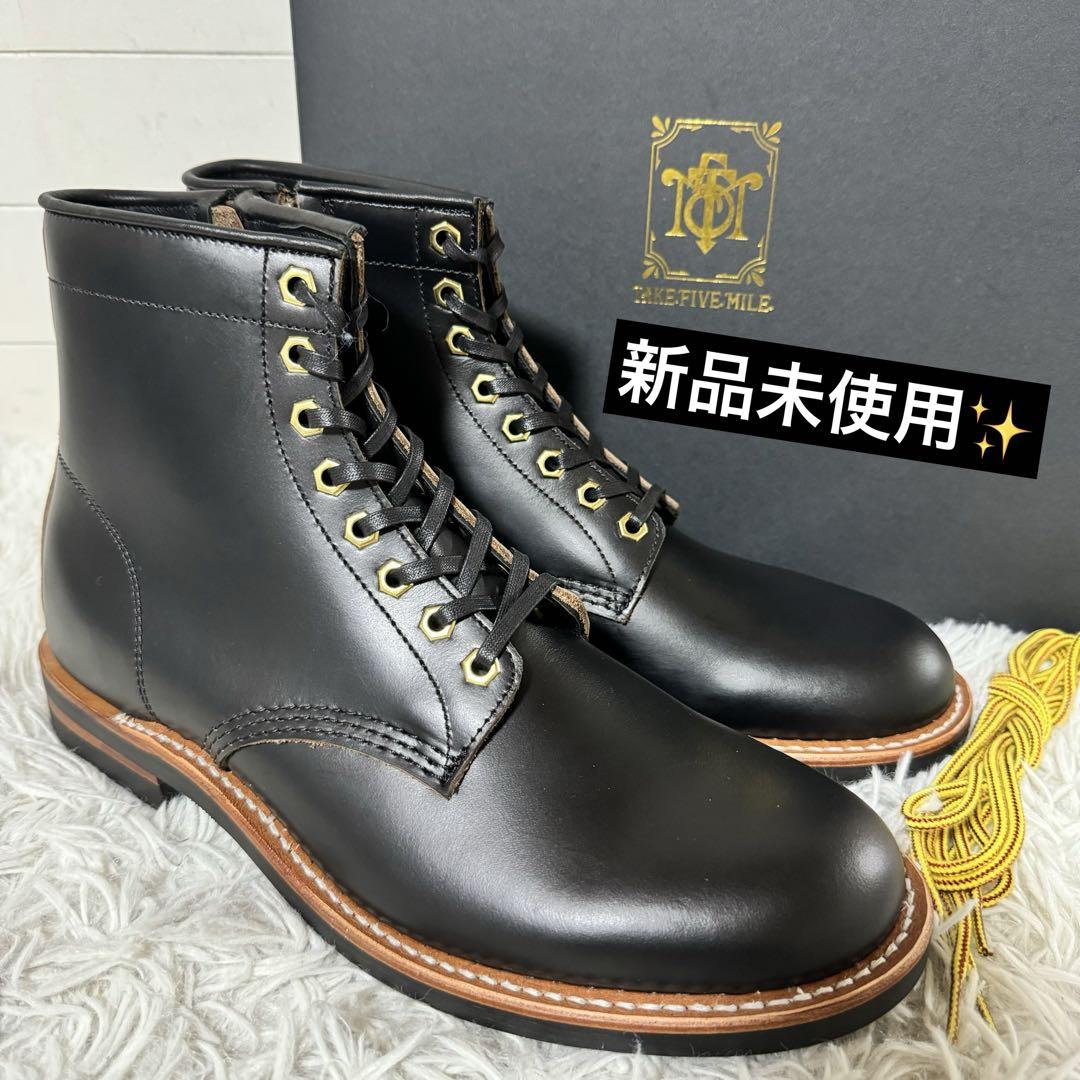 新品未使用✨テイクファイブマイル ARMY DRESS BOOTS ワークブーツ 新品未使用✨テイクファイブマイル ARMY DRESS BOOTS ワークブーツ