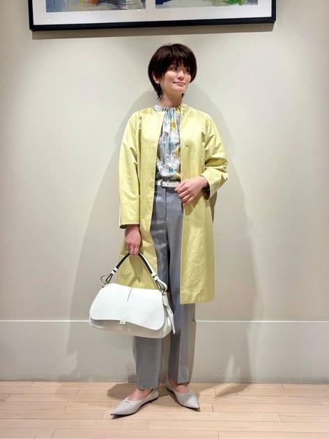 ◆定価55,000円◆美品◆【トゥモローランド】スパークツイル コクーンコートM