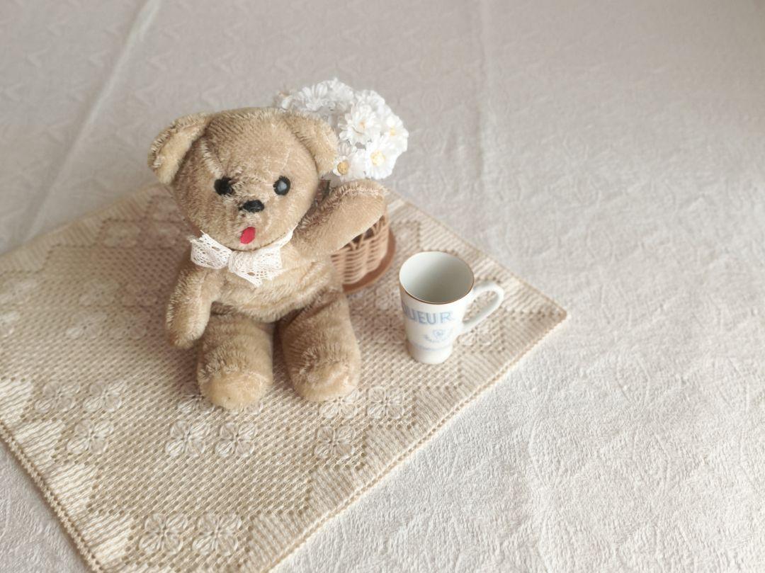 * vintage bear ❀ ベロのでた 可愛い クマちゃん