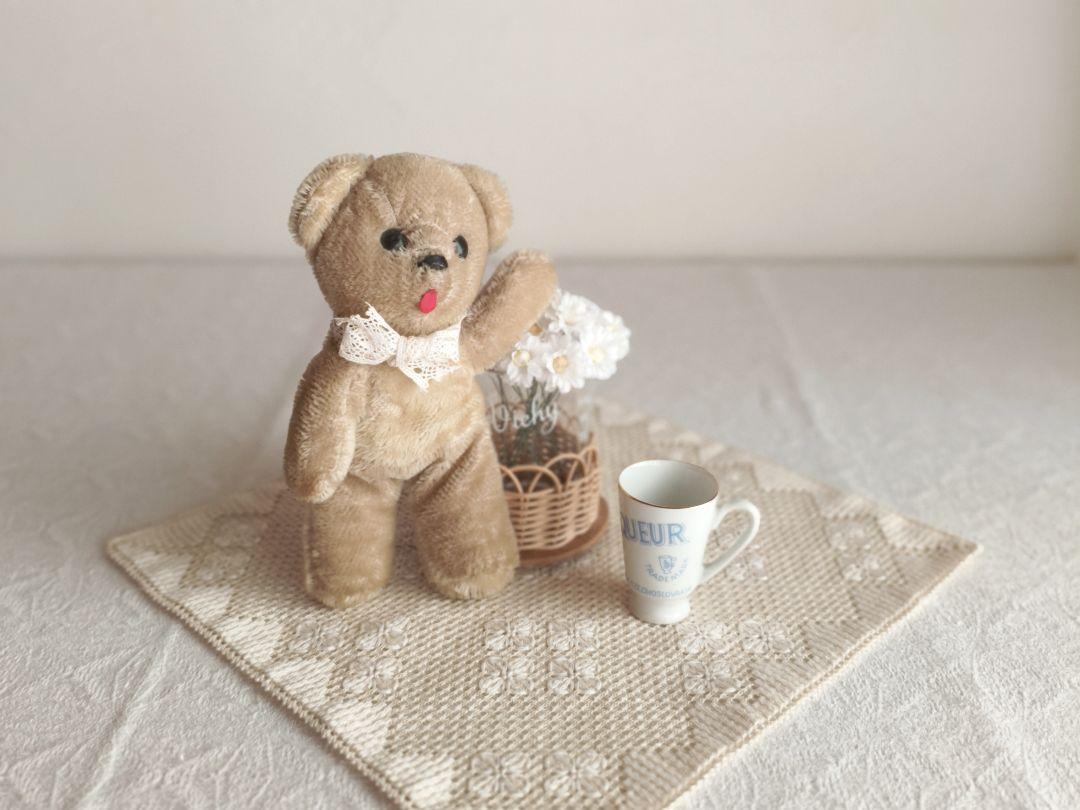 * vintage bear ❀ ベロのでた 可愛い クマちゃん