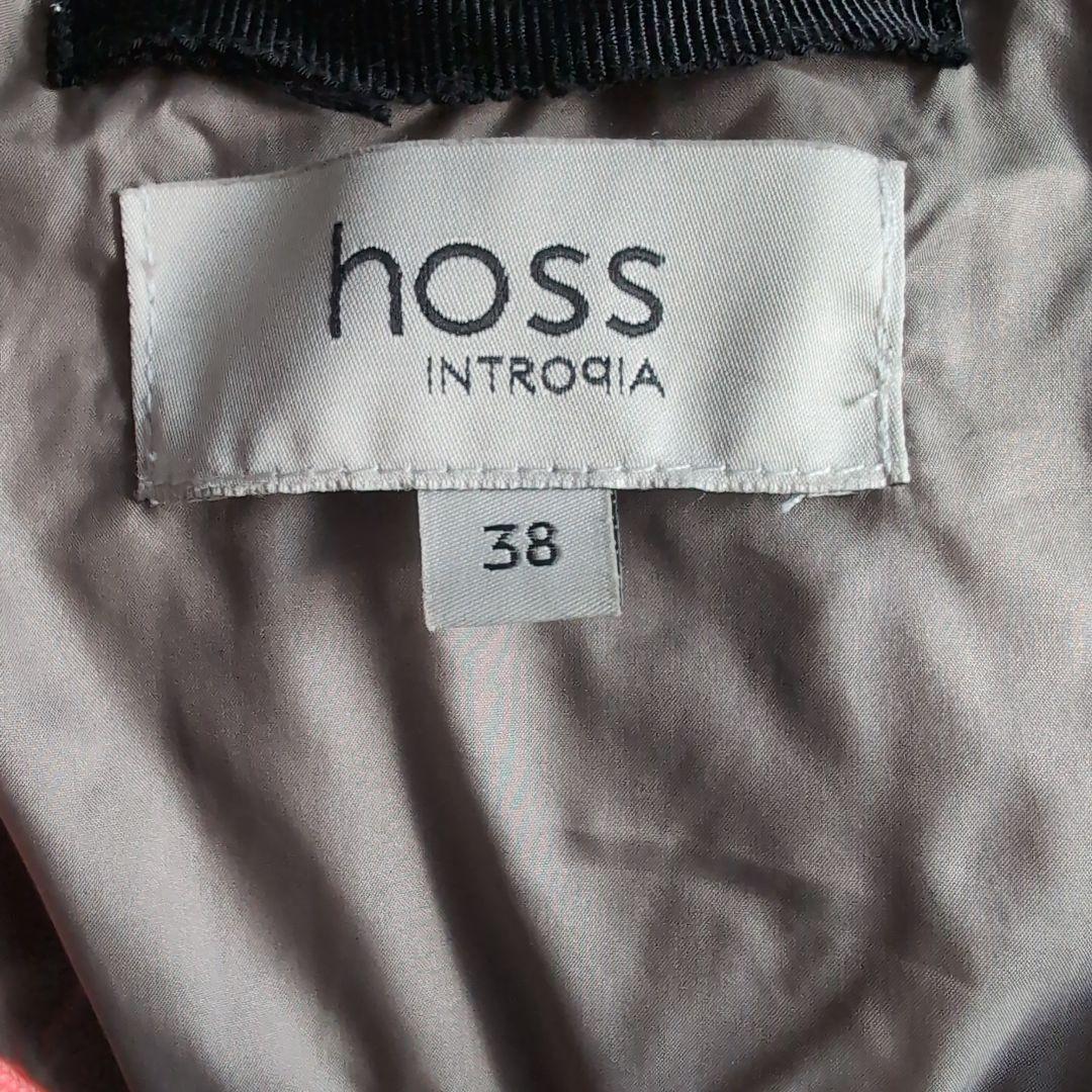 hossファーフード付き　ダウンベスト