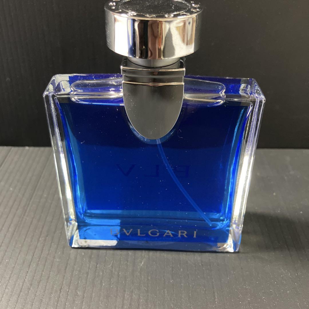 海外最新 BVLGARI ブルガリ 50ml オードトワレ プールオム ブルー 香水(男性用)